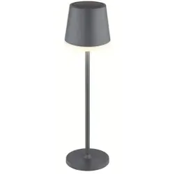 Solar Tischleuchte anthrazit DM:110mm, H:345mm