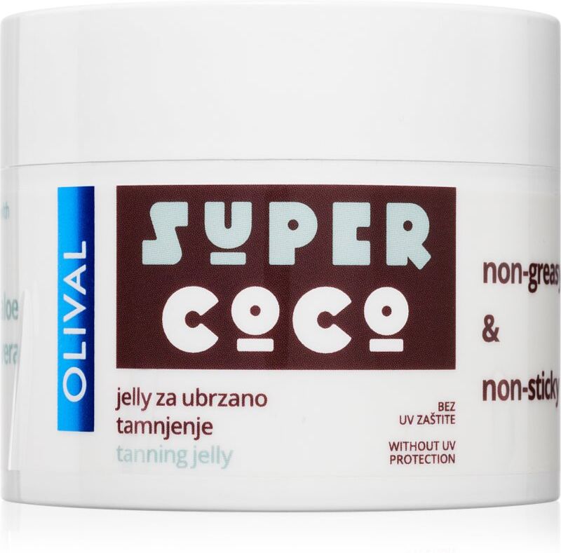 Olival SUPER Coco gel-crème hydratant pour accélérer le bronzage 100 ml