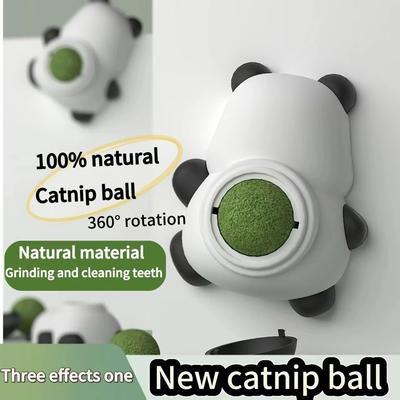 Uplift Essentials 100% Natural Rotatable Catnip Wall Sphere 100% Natural Rotatable Catnip Wall Sphere