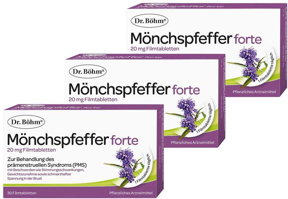 Dr. Böhm Mönchspfeffer forte Filmtabletten 3x30stk