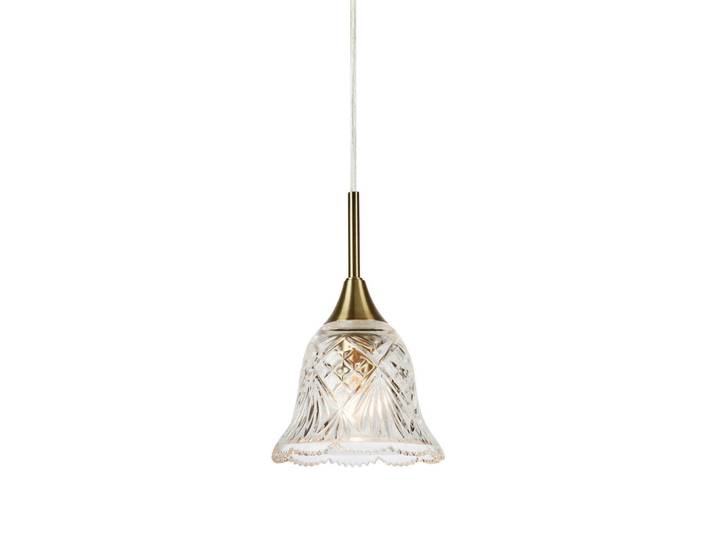 Markslöjd Pendelleuchte Luna, Messingfarben, Glas, oval, 13.5x21x13.5 cm, höhenverstellbar, Lampen & Leuchten, Innenbeleuchtung, Hängeleuchten, Pendelleuchten