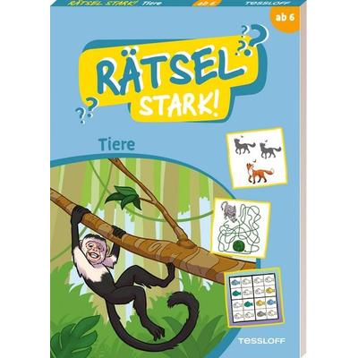 Rätselstark. Tiere, Taschenbuch von Betty van Bonn, Tessloff Verlag Ragnar Tessloff GmbH & Co. KG, 978-3-7886-4806-0