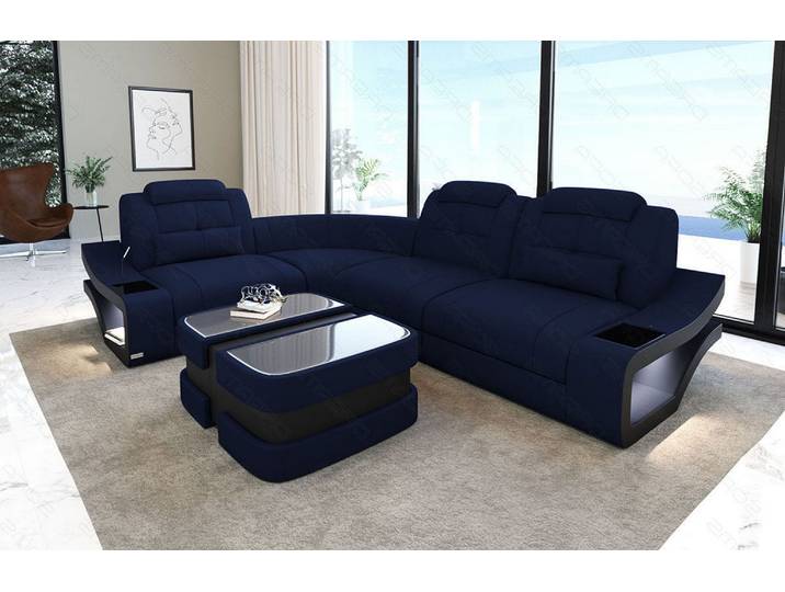 Stoff Ecksofa Elena L-Form