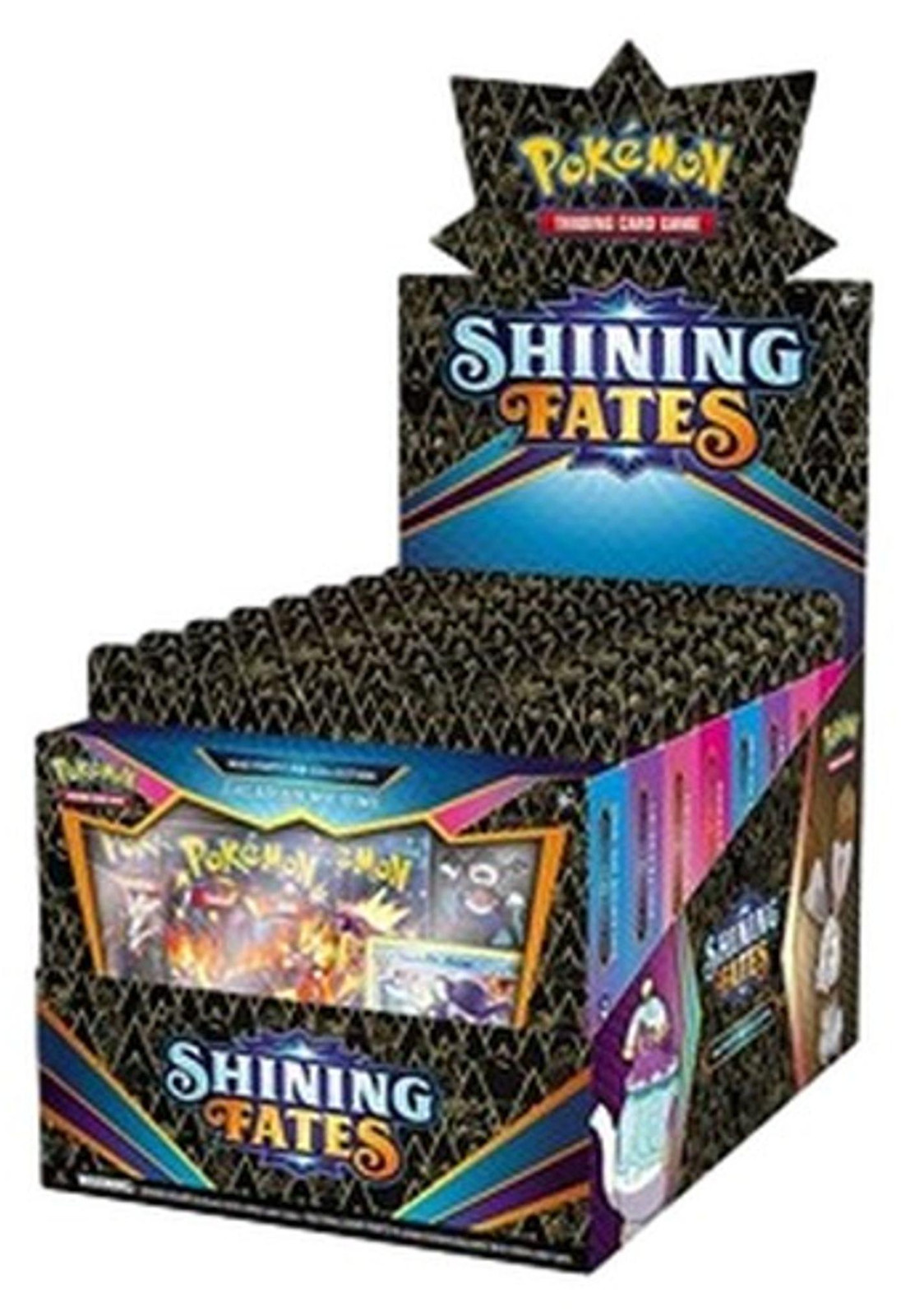Pokemon Shining Fates Pin Collection Display van The Pokemon Company