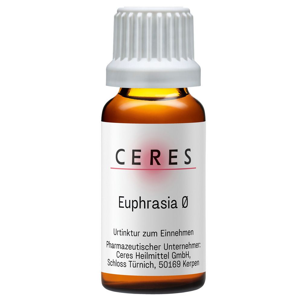 Ceres Euphrasia Urtinktur 20 ml Tropfen
