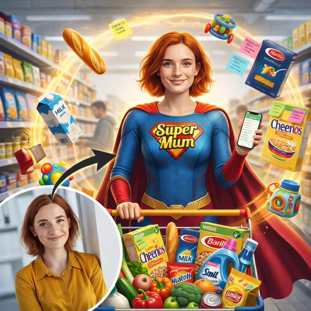 Ocadeau Cadeau Super Maman du quotidien