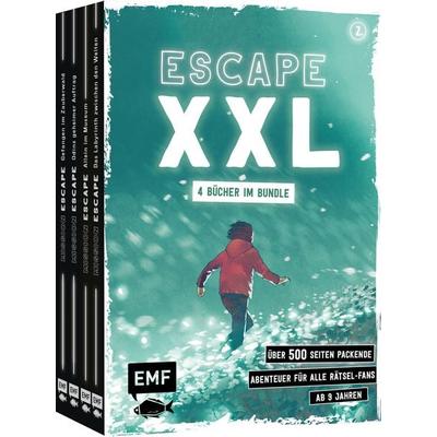 Escape XXL – über 500 Seiten packende Abenteuer für alle Rätsel-Fans ab 9 Jahren (Band 2), Gebundene Ausgabe von Arnaud Varennes-Schmitt,Lylian,Abel