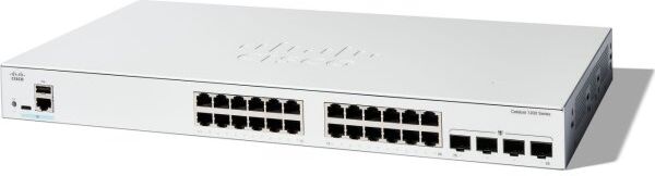 Cisco Systems Catalyst 1200-24p-4g Switch 24-Porte Gigabit