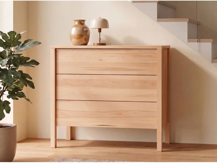 Kommode Kernbuche „Gustav“ 100 cm Massivholz Buche