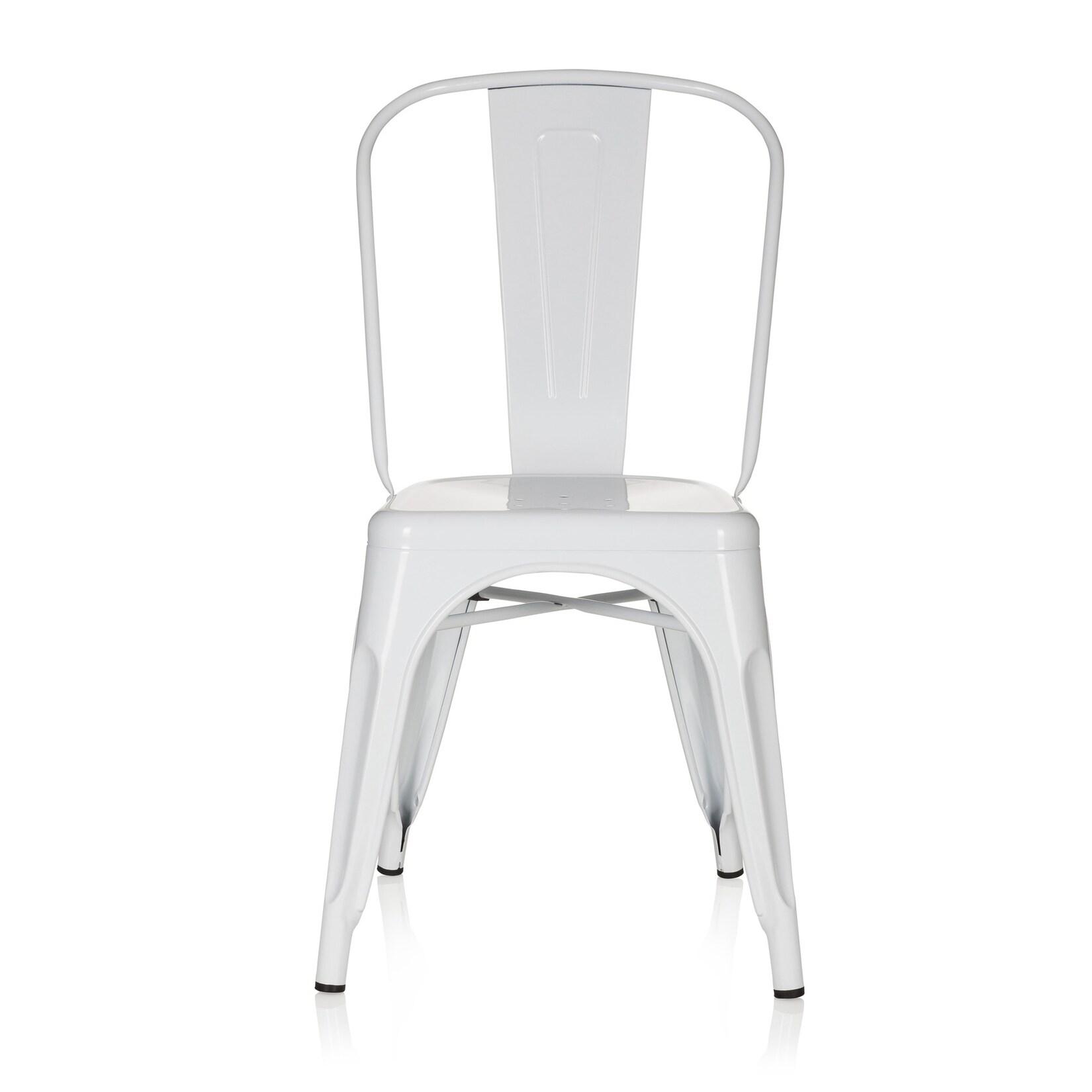hjh OFFICE Bistrostuhl VANTAGGIO COMFORT Metall ohne Armlehnen