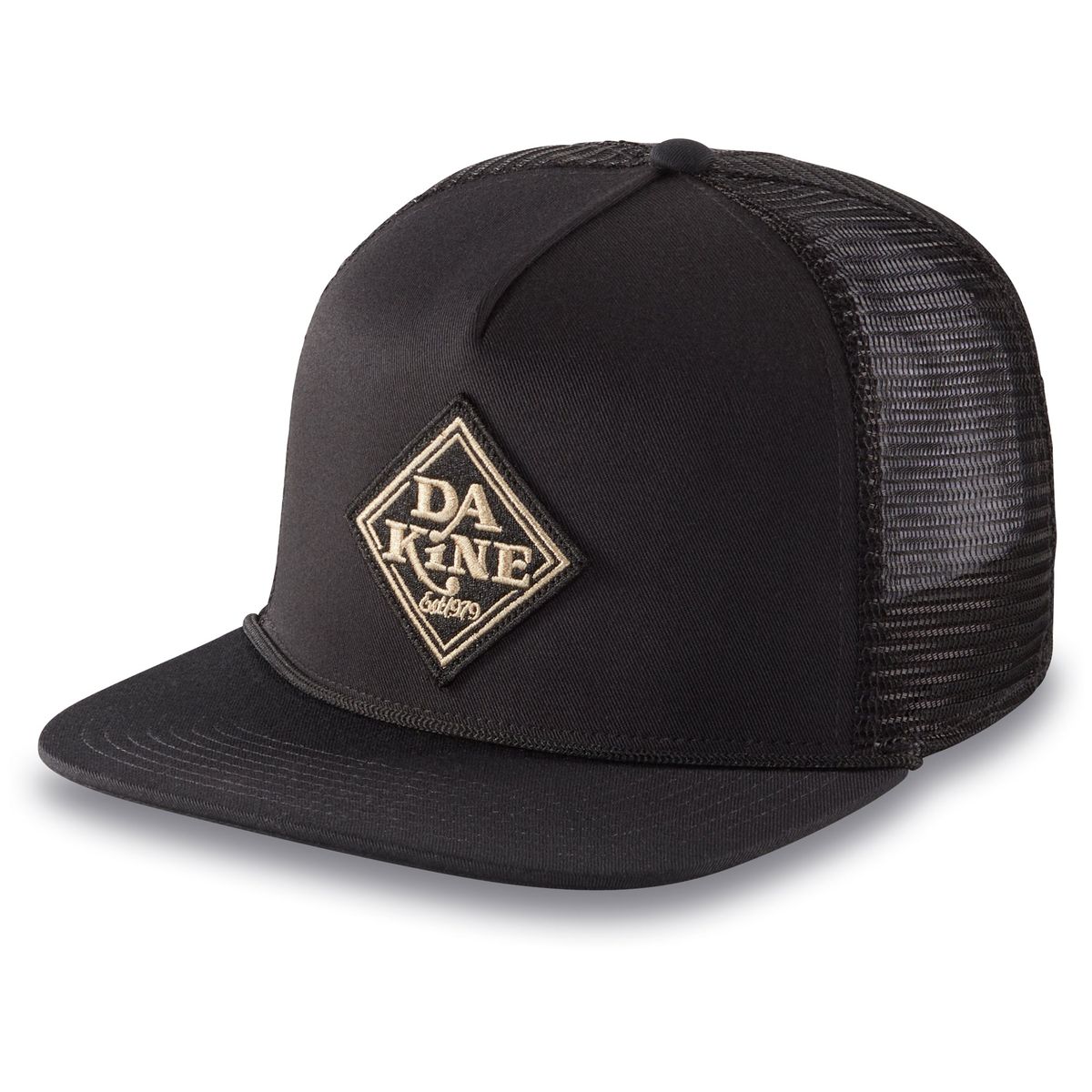 Dakine Classic Diamond Trucker black/black/rubber (090) D1004738-090