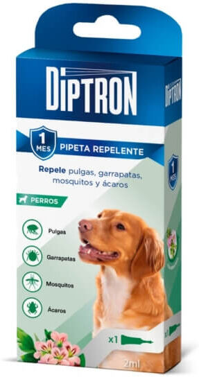 Diptrón Pipetas Repelentes Diptron Piretrina Natural para Perros