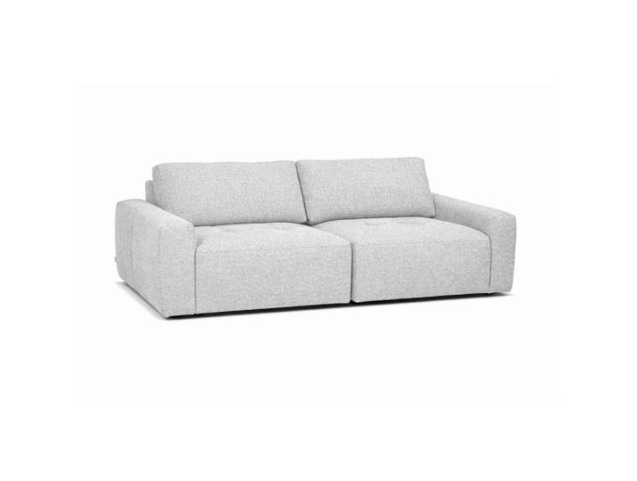 Livetastic 2-Sitzer-Sofa Maza, Hellgrau, Füllung: Polyester, Faserbällchen, 222x80x106 cm, Wohnzimmer, Sofas & Couches, Sofas, 2-Sitzer Sofas