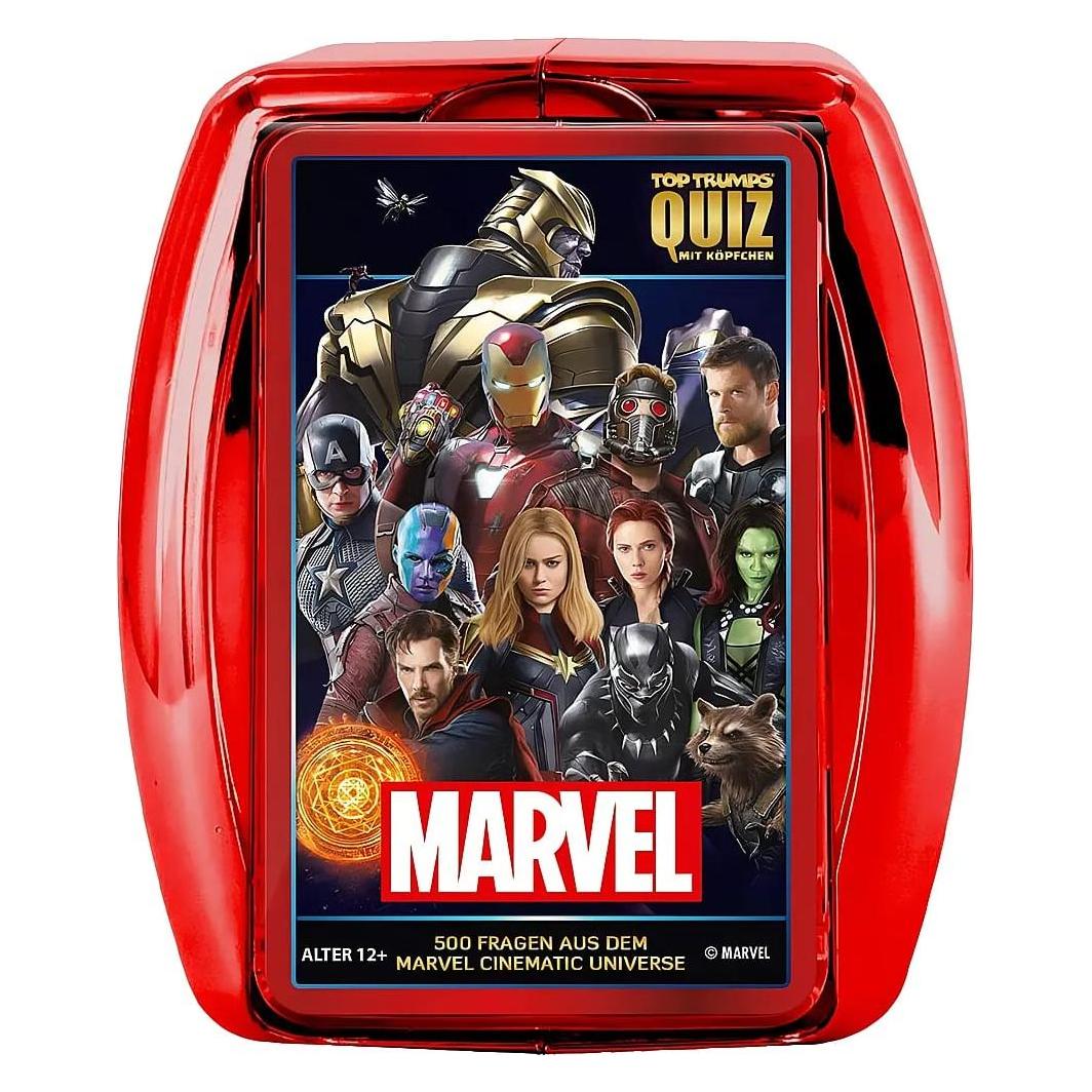 Winning Moves Marvel: Top Trumps Quiz - Version DE (Deutsch, 2 Spieler) (WIN63742)