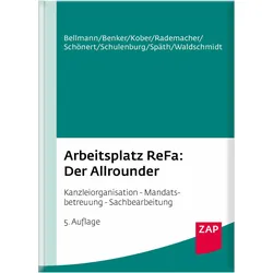 Arbeitsplatz ReFa: Der Allrounder, Fachbücher von Daniela Schönert, Martina Kober, Christoph Rademacher, Wolf Schulenburg, Mareike Späth, Birgit Benker, Gabriele Waldschmidt, Katharina Bellmann