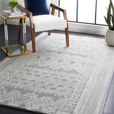 SAFAVIEH Handmade Abstract Bernardete Rustic Wool Rug