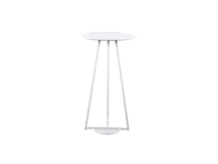 wD7rE5bm6z Bartisch Home Leisure Bartisch aus Eisen, rund, hoher Tisch for Wohnmobil, Terrasse, Catering, Partys, kommerzielle Veranstaltungen(Weiß)