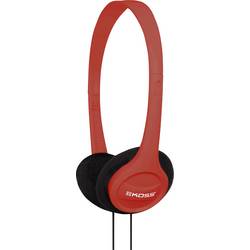 KOSS KPH7 On Ear Kopfhörer kabelgebunden Stereo Rot HiFi 145190494
