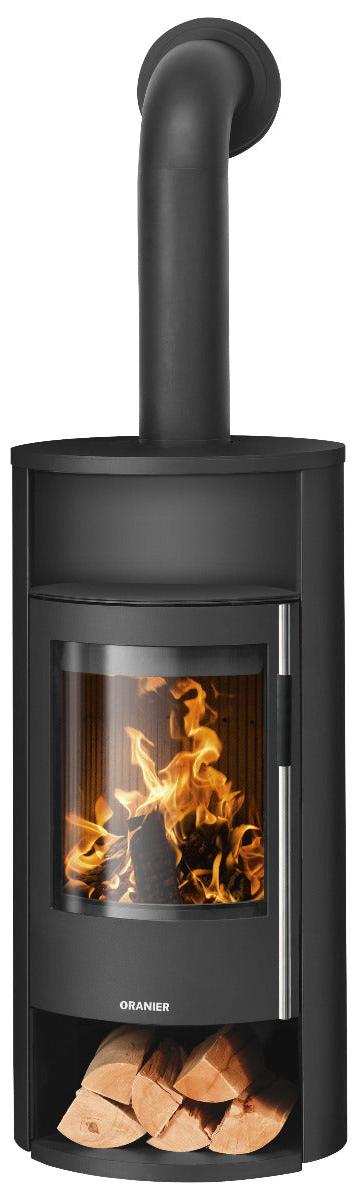 Oranier | Kaminofen | Polar Neo 6 | 6,5 kW | Stahl Schwarz