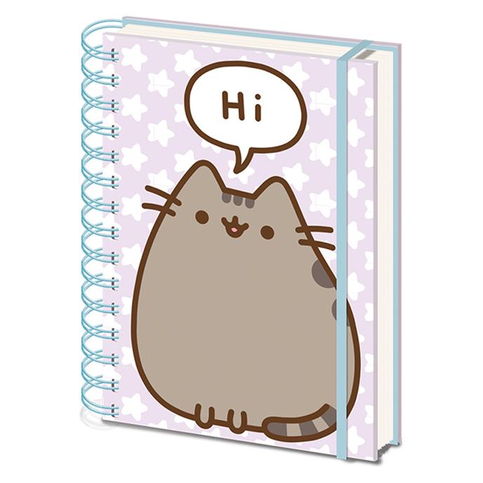 Pyramid PUSHEEN - Notebook A5 - Pusheen says Hi (58109)