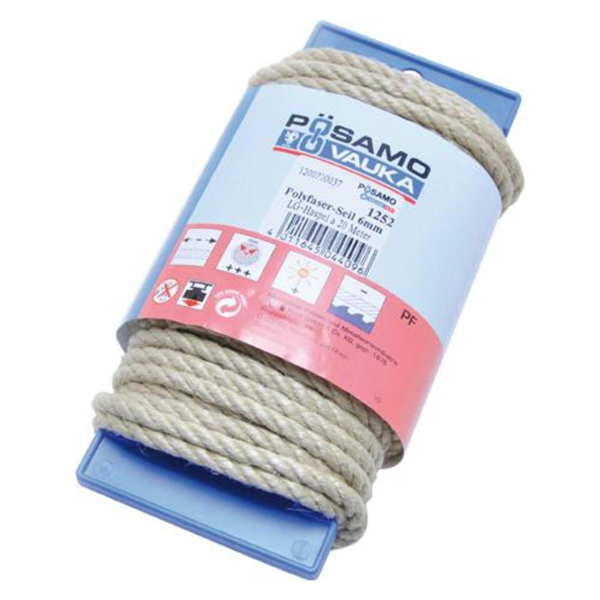 Magni Format 4011645044096 - polyfaser-seil 6.0 gedr. lg-haspel 20 m (20 m) (4011645044096)