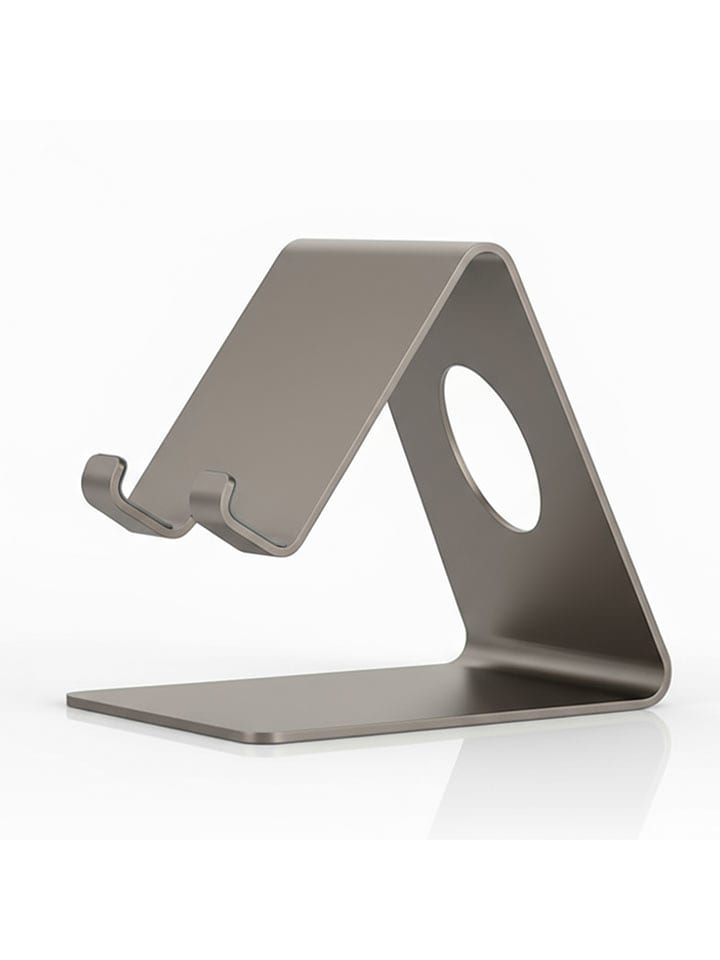 Smarto Metallico Handyhalter in Beige - (B)6 x (H)12 x (T)10 cm - onesize