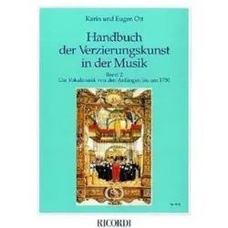 Die Vokalmusik von den Anfängen bis 1750, Fachbücher von Karin Ott