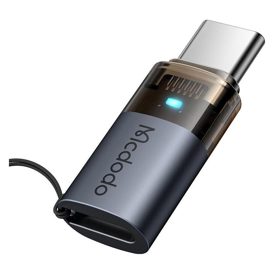 Mcdodo Port Luma Lightning auf USB-C Adapter 60W (Lightning, USB-C) (60483003)