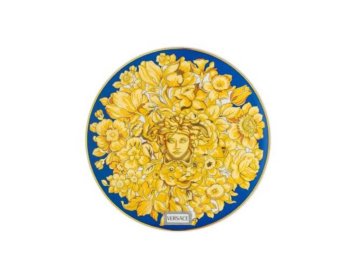 Versace Bord 17 cm Medusa Rhapsody Blue