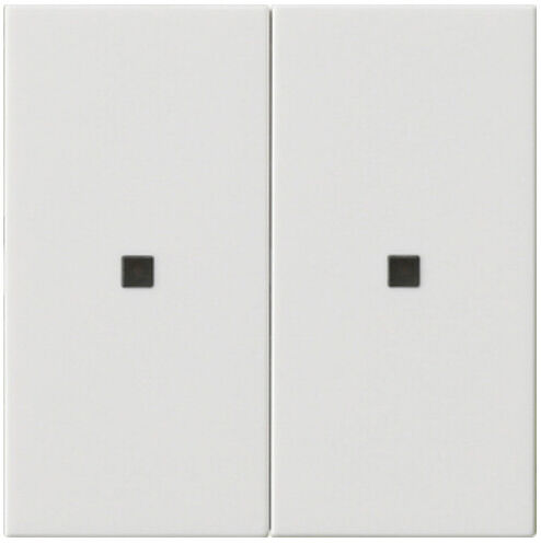 Gira KNX RF Plaque de commande 2-fach Blanc pur 510703 (510703)