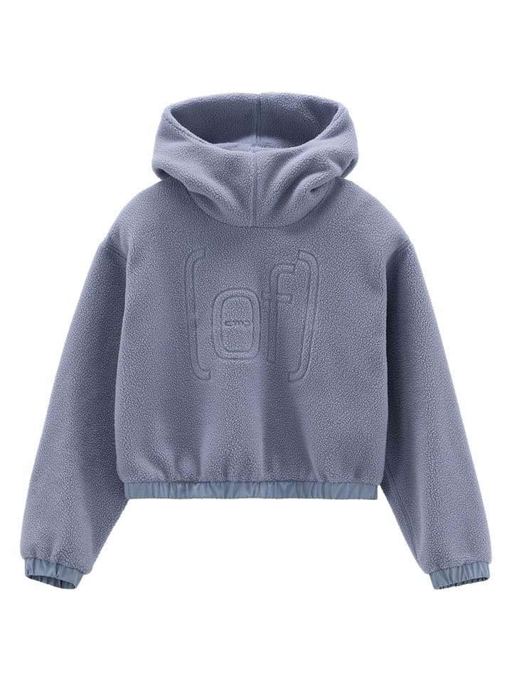 cmp Fleece-Hoodie in Hellblau - XS
