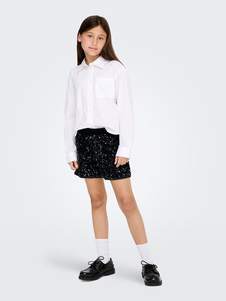 KIDS ONLY Shorts "Confidence" in Schwarz - 134