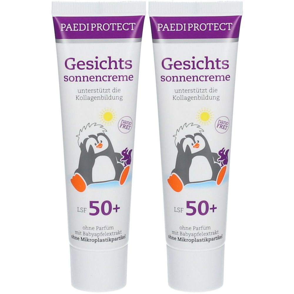Paediprotect Gesichtssonnencreme LSF 50+, 30ml Doppelpack 2x30 ml Creme