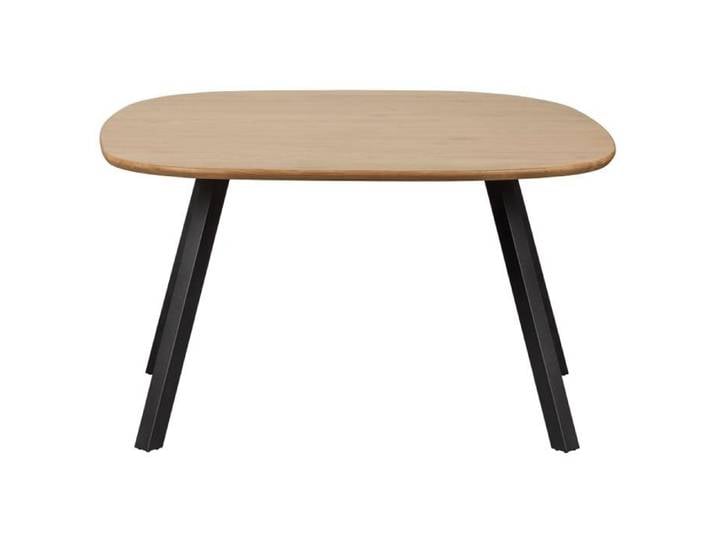 Table à Manger - Meubles&Design - Table à manger en chêne FSC pieds métal noir 130x130cm TAURO