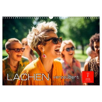 Lachen verzaubert (Wandkalender 2026 DIN A3 quer), CALVENDO Monatskalender