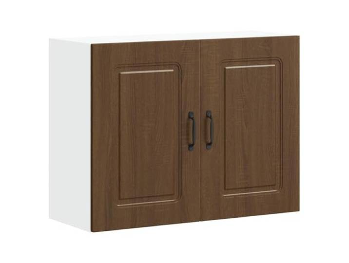 vidaXL Küchen-Hängeschrank Kalmar Braun Eichen-Optik Holzwerkstoff