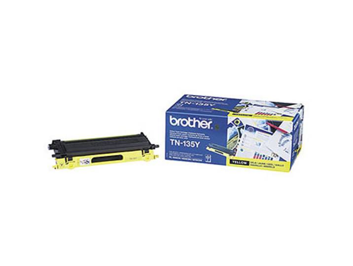 Brother TN135 Toner original - Jaune