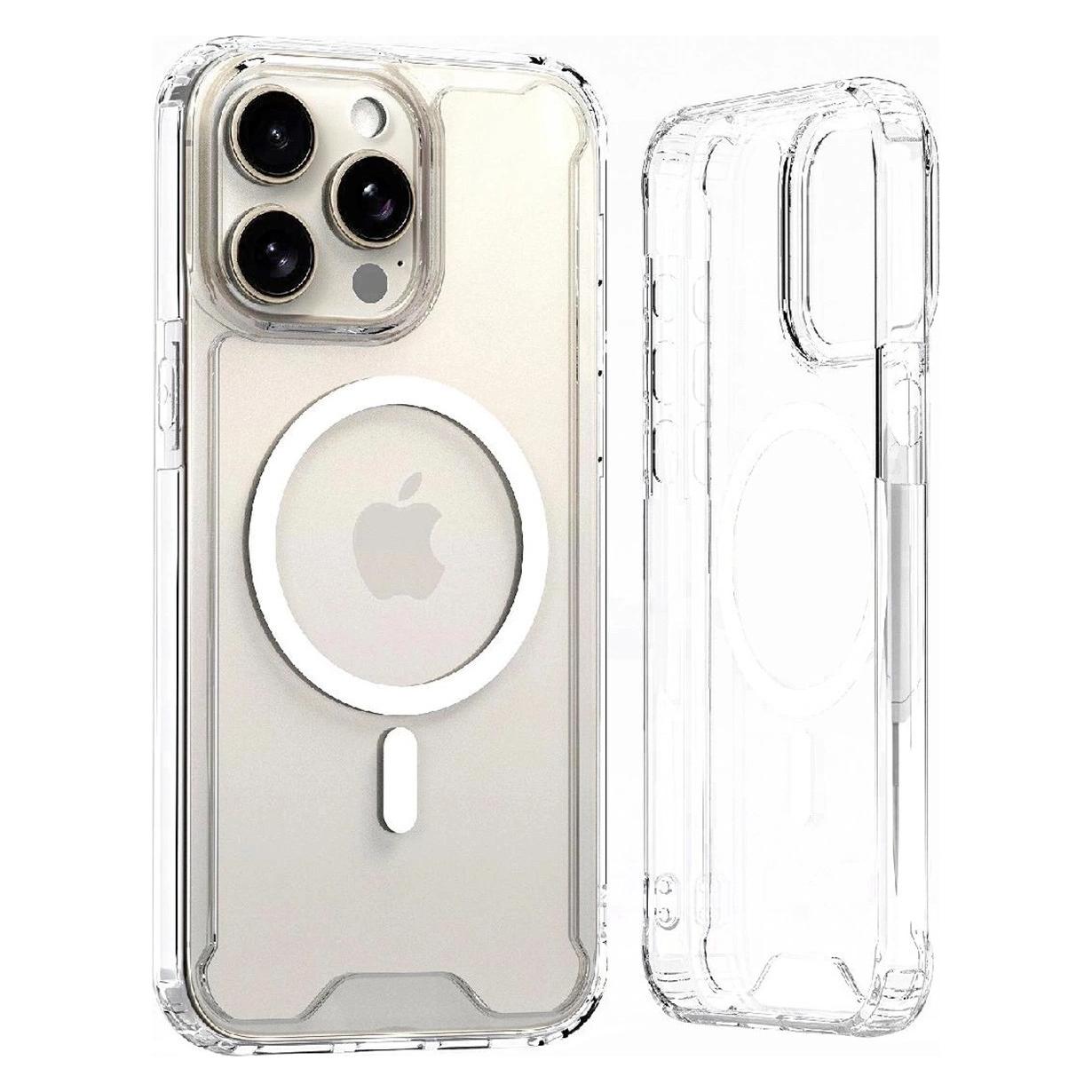 Wozinsky Clear Corner Case MagSafe for Samsung Galaxy S25 - Clear (Samsung Galaxy S25) (5907769370809)