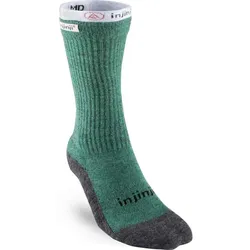 Injinji Herren Liner + Hiker Crew grün