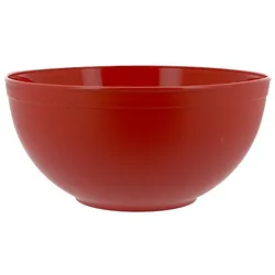 MONOUSO - Wiederverwendbare langlebige Schale PP Mineral Rot 2.000ml Ø20cm (1 Stück)