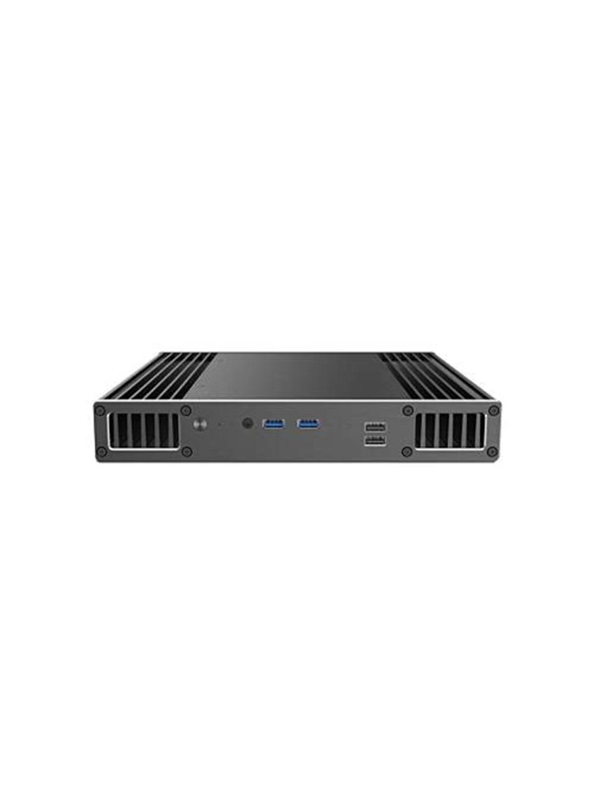 Akasa Plato WS Slim Fanless Case Intel NUC - Gehäuse - UCFF (NUC) - Schwarz