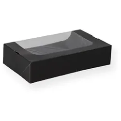 Nette 300 Sushi Boxen 160x90x45mm Take Away Box mit Fenster