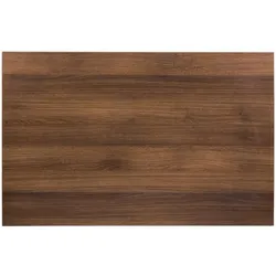 Bolero vorgebohrte rechteckige Tischplatte Rustic Oak 1100x700mm