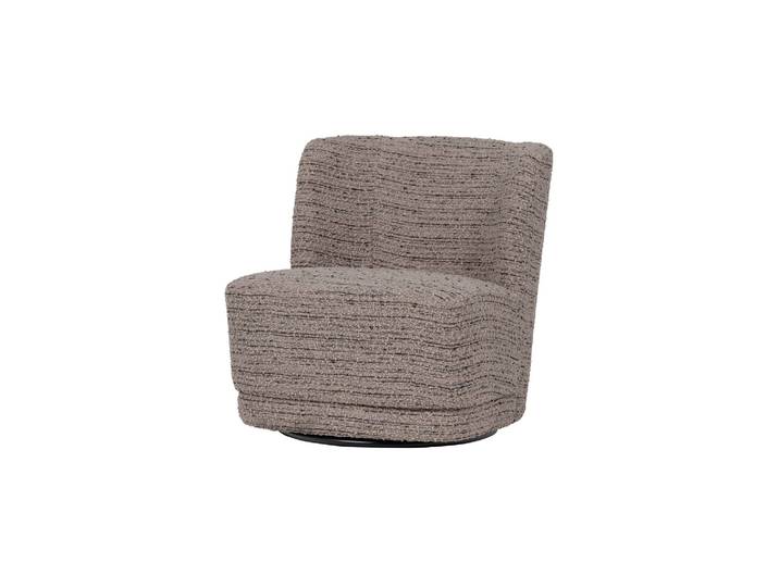 Fauteuil pivotant Beige mélangé ATTY