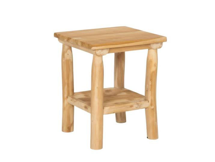 Table basse / tabouret en teck