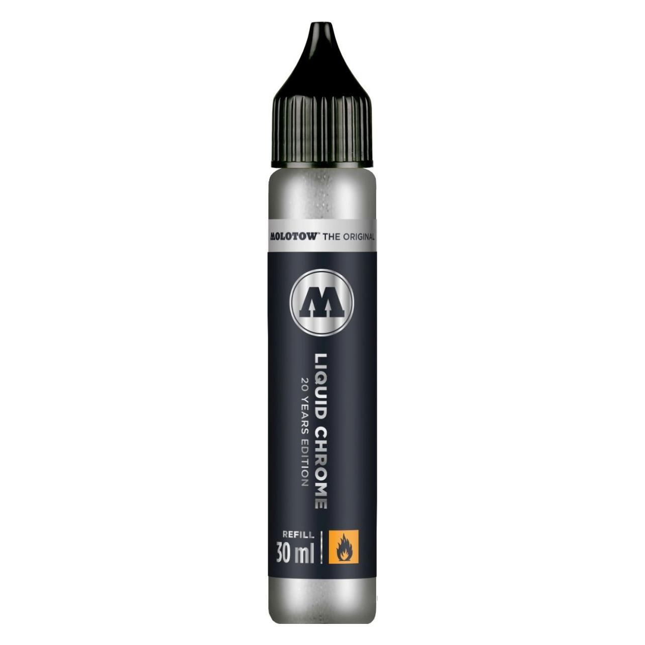 Molotow Divers - Refill Liquid Chrome 30ml (Silber, 2.20 mm, 1 Stk.) (699080)