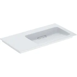 Geberit ONE Möbel-Waschtisch 90x47,5cm, Abgang horizontal,Ablage links 505013001