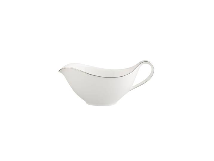 Sauciere VILLEROY & BOCH Sauciere Anmut Platinum No. 1 250 ml weiß , weiß, Schüsseln, Sauciere