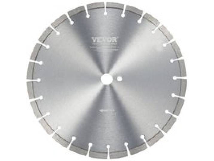 VEVOR Diamantsägeblatt, 14 Zoll/350 mm Betonsägeblatt nass oder trocken, 0,47 Zoll/12 mm Diamantsegmentsägeblatt mit flachen Zähnen, universeller Mittellochdurchmesser 1 Zoll/25,4 mm, für Beton, Zementplatten, Fliesen, Ziegel