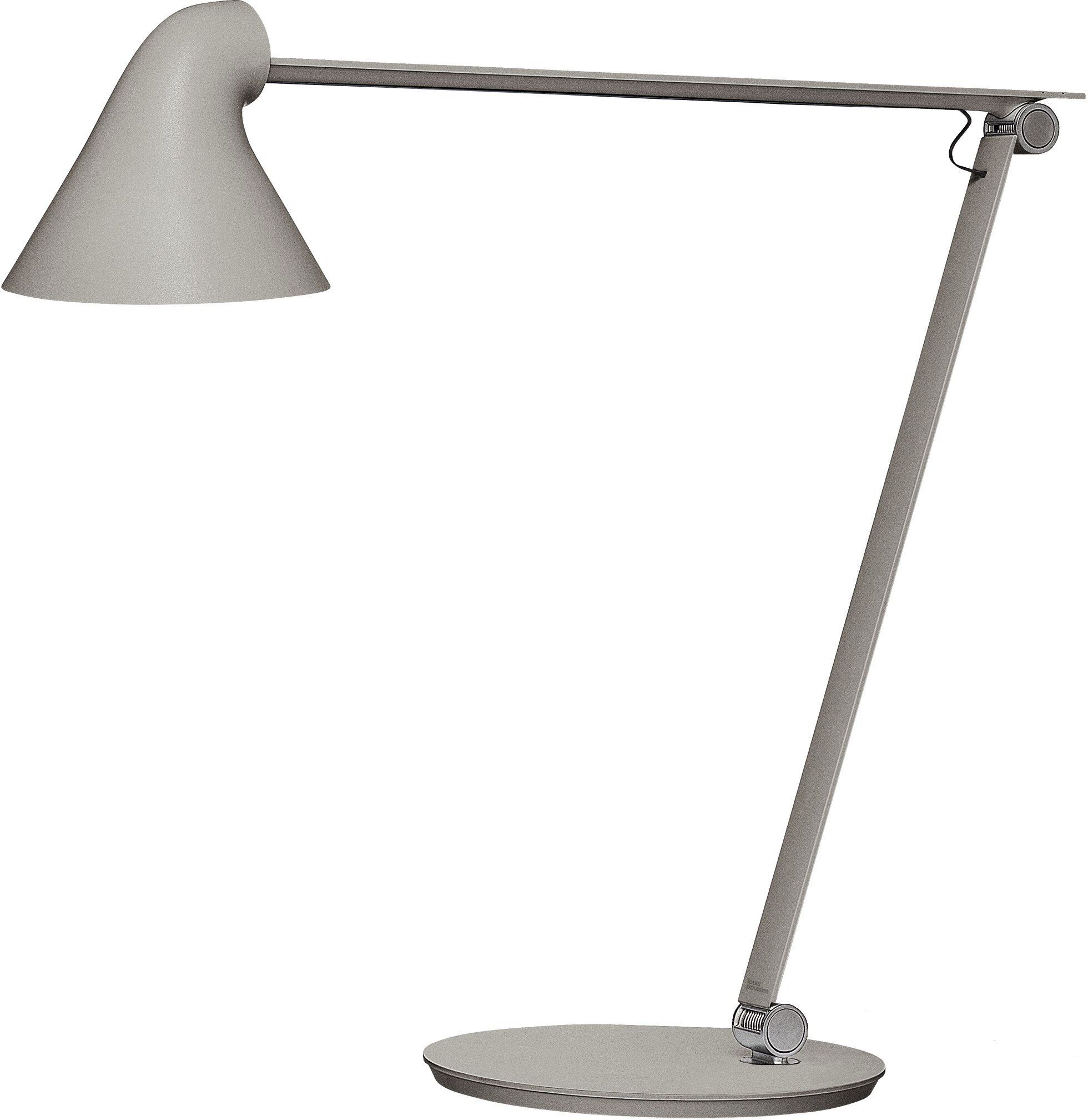 Louis Poulsen NJP Tischleuchte (hellgrau, extra-warmweiß (2700K)) hellgrau   extra-warmweiß (2700K)